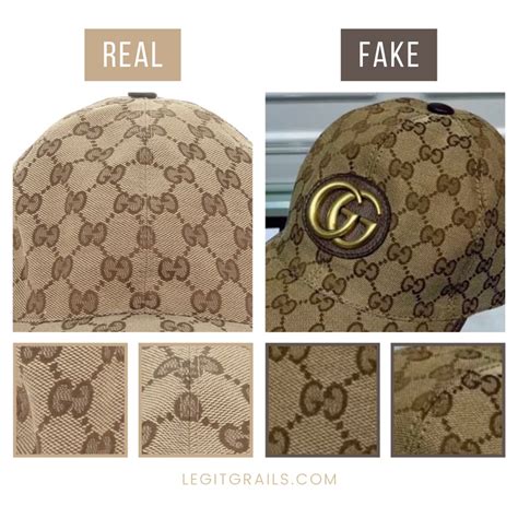 cap gucci fake|is a gucci hat real.